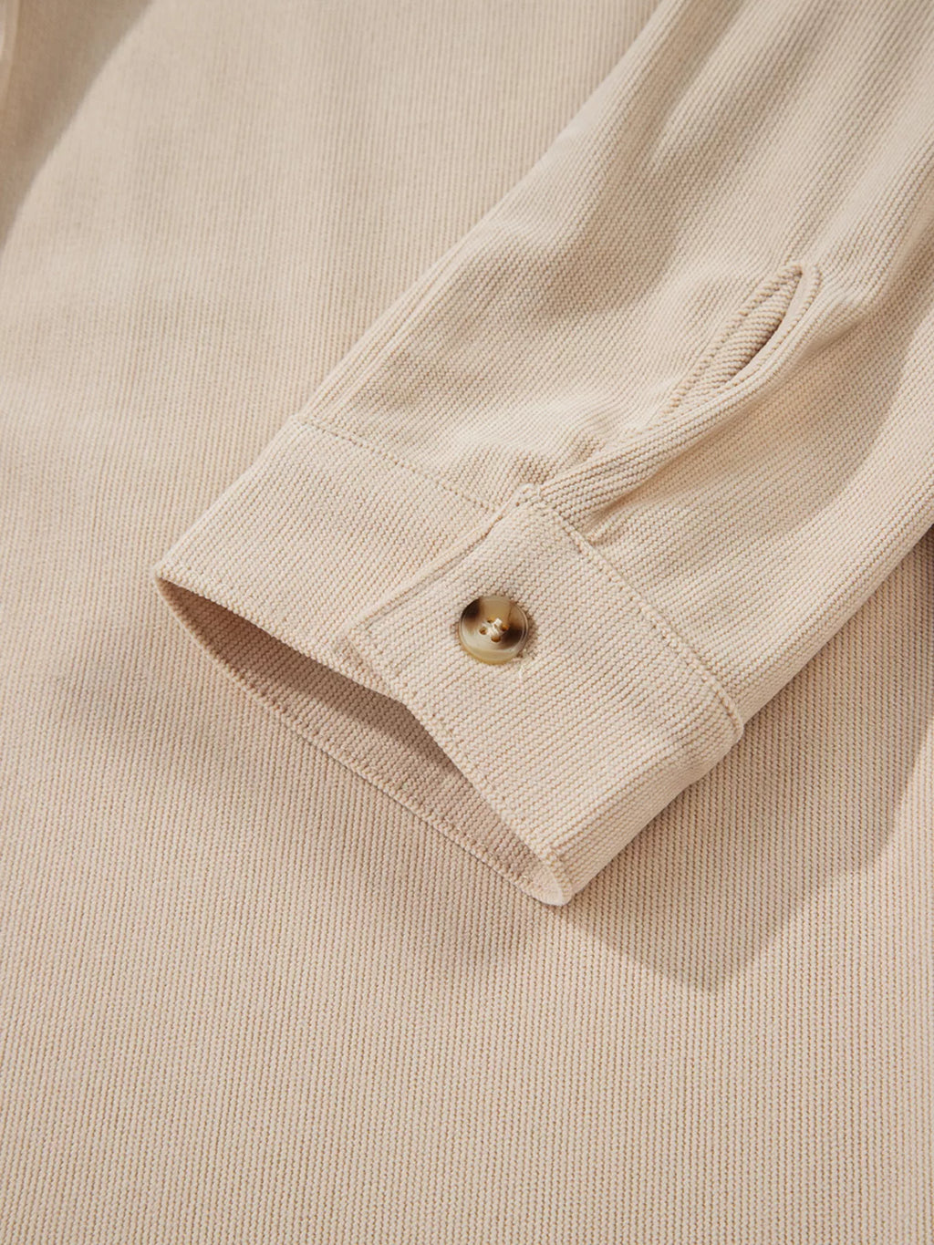 Corduroy Half Button Collared Long Sleeve Mini Dress by Shopiebay