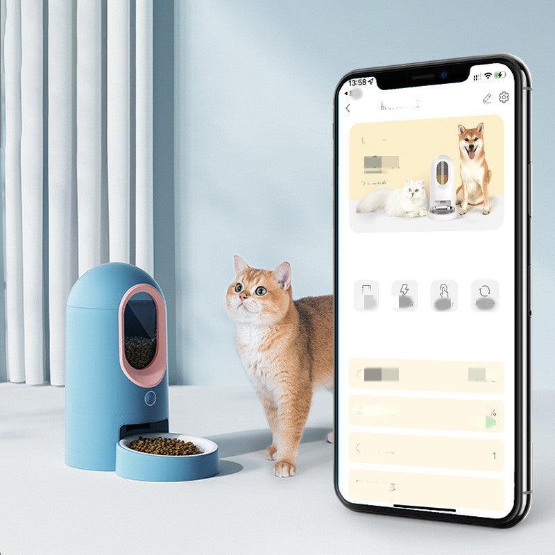 Intellifeed: Smart Stainless Steel Cat Feeder With App Control - Goddess Imports Marketplace