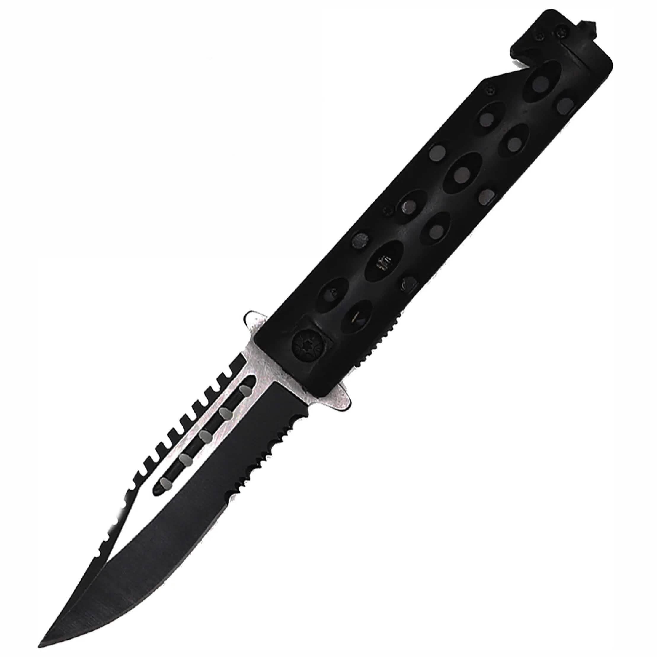 ABS Spring Assisted Rescue Knife by DailySale