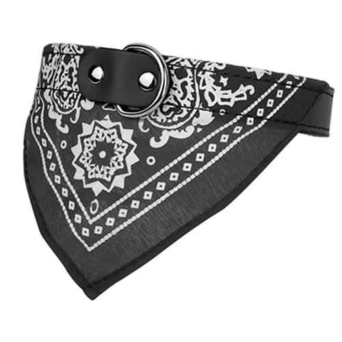 Adjustable Bandana Leather Pet Collar by DailySale