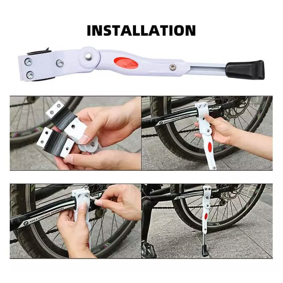 Adjustable Bicycle Support Side Stand by DailySale