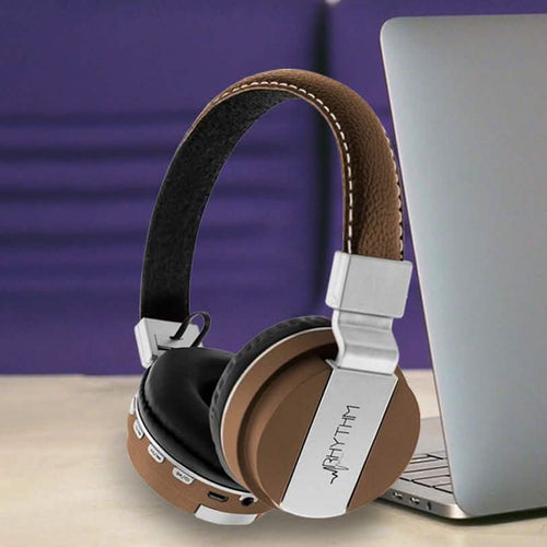 Aduro Pop Soul Leather Wireless Headphones by DailySale