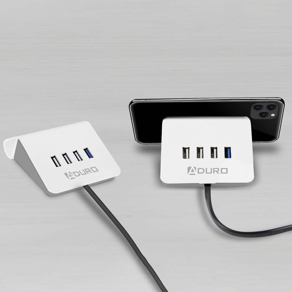 Aduro PowerUp 4-Port USB Charging Station and Stand