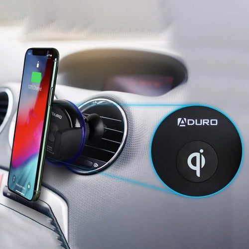 Aduro Qi-Certified Wireless Charging Vent Mount by DailySale