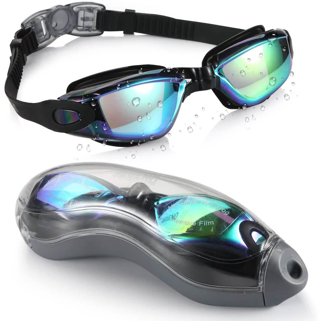 Aegend Swim Goggles No Leaking Full Protection by DailySale