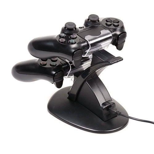 AGPtek Dual USB Charger Charging Docking Station for PS4 by DailySale