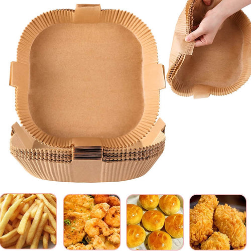 100-Pack: Air Fryer Disposable Paper Liners by DailySale