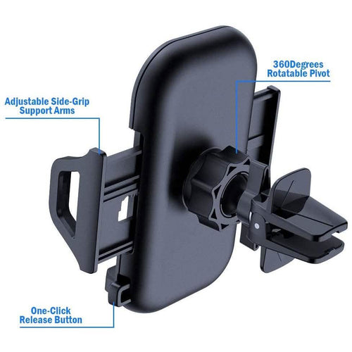 Air Vent Car Phone Mount Most Convenient Cell Phone Holder by DailySale