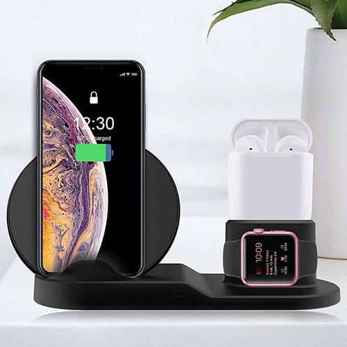 AirDock 3-in-1 Wireless Power Charging Station by DailySale