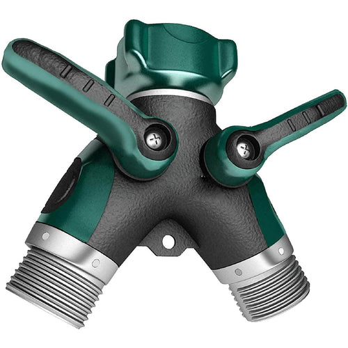 All Metal Body Garden Hose Splitter by DailySale