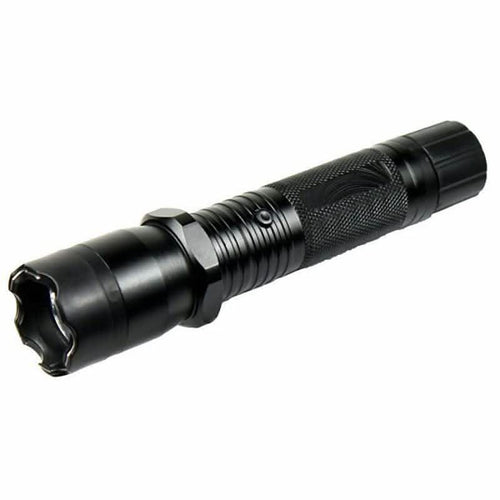 All Metal Stun Gun 4.9m Volt with LED Flashlight by DailySale