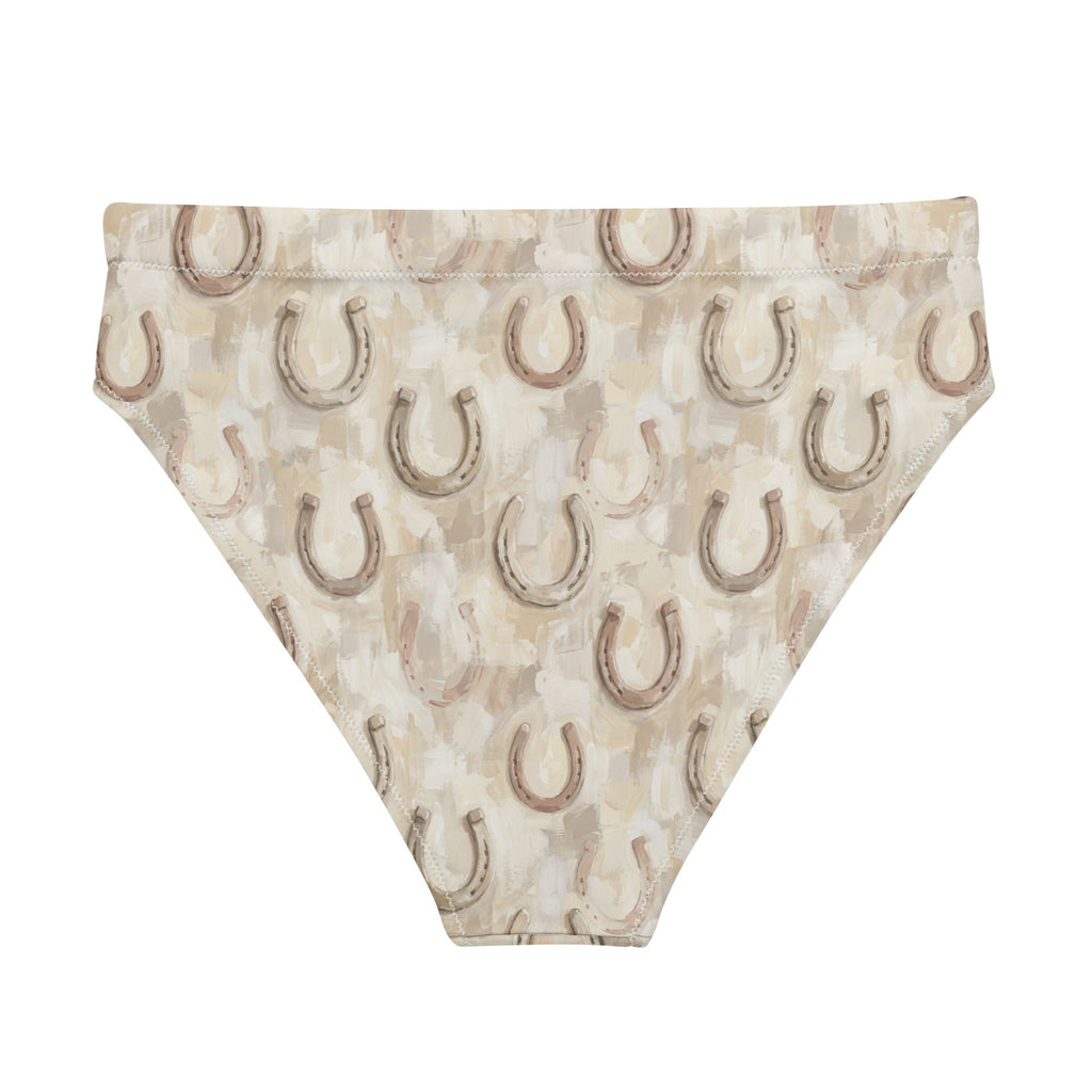 Heirloom Luck high-waisted bikini bottom