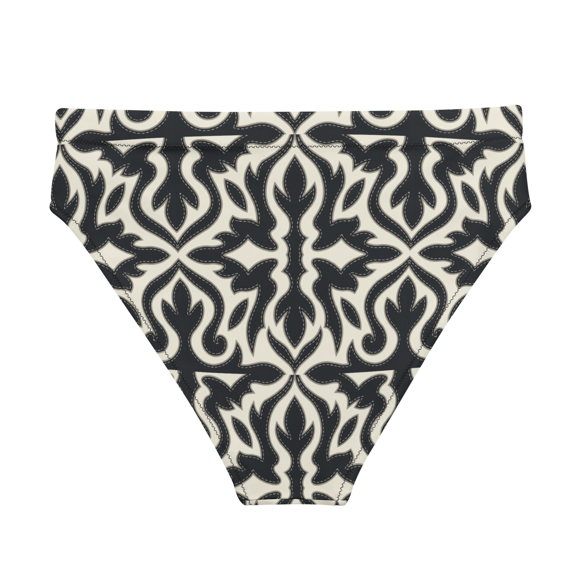 Maison Black high-waisted bikini bottom