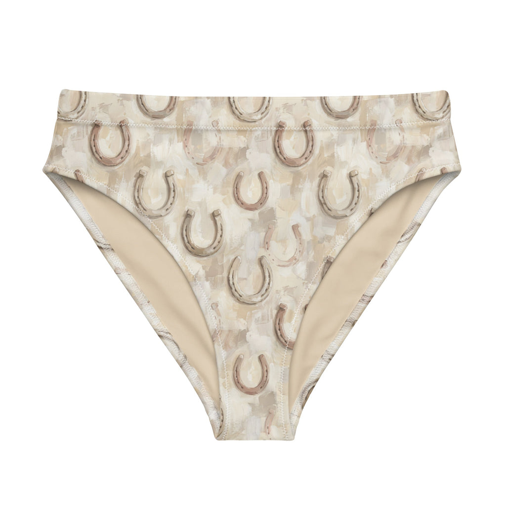 Heirloom Luck high-waisted bikini bottom