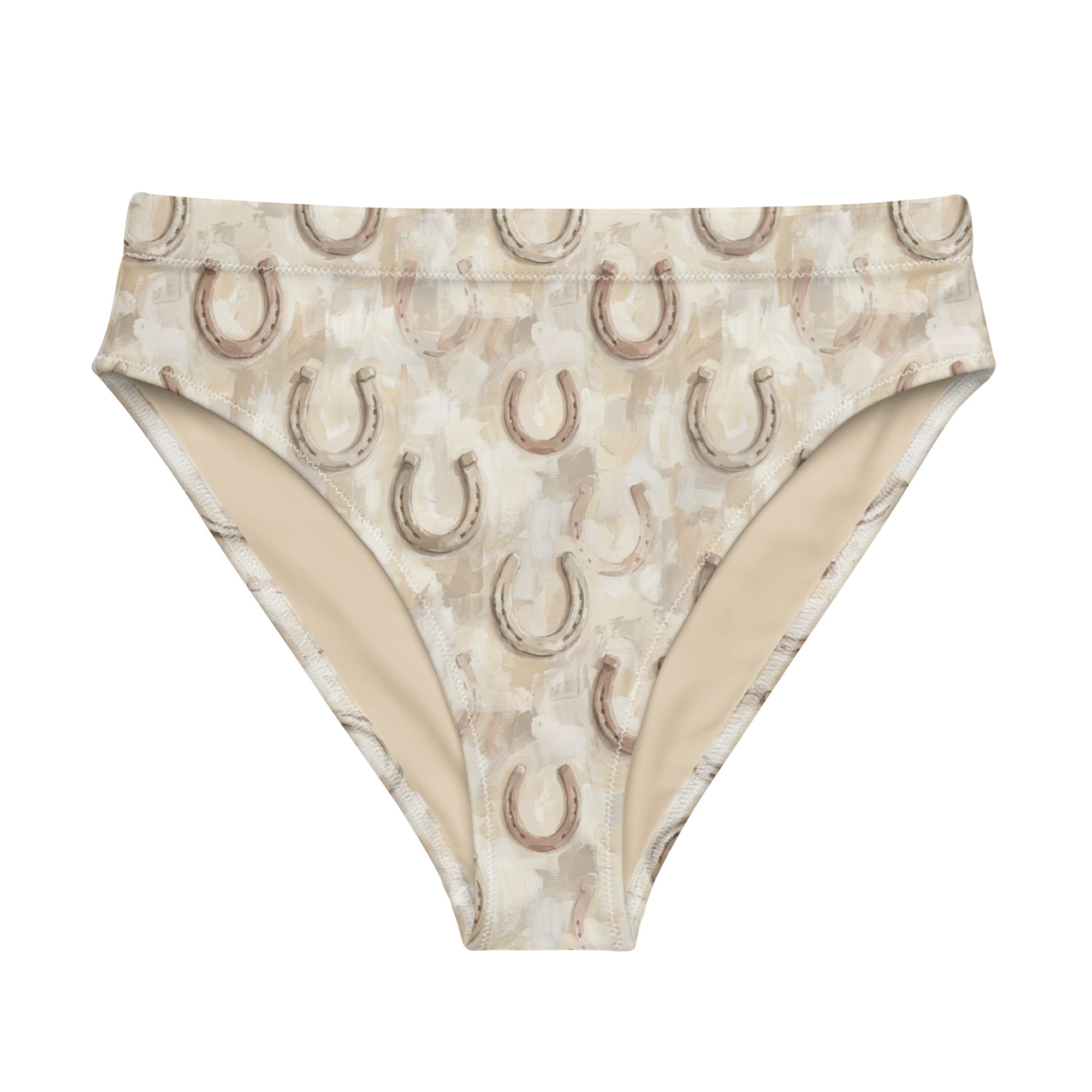 Heirloom Luck high-waisted bikini bottom