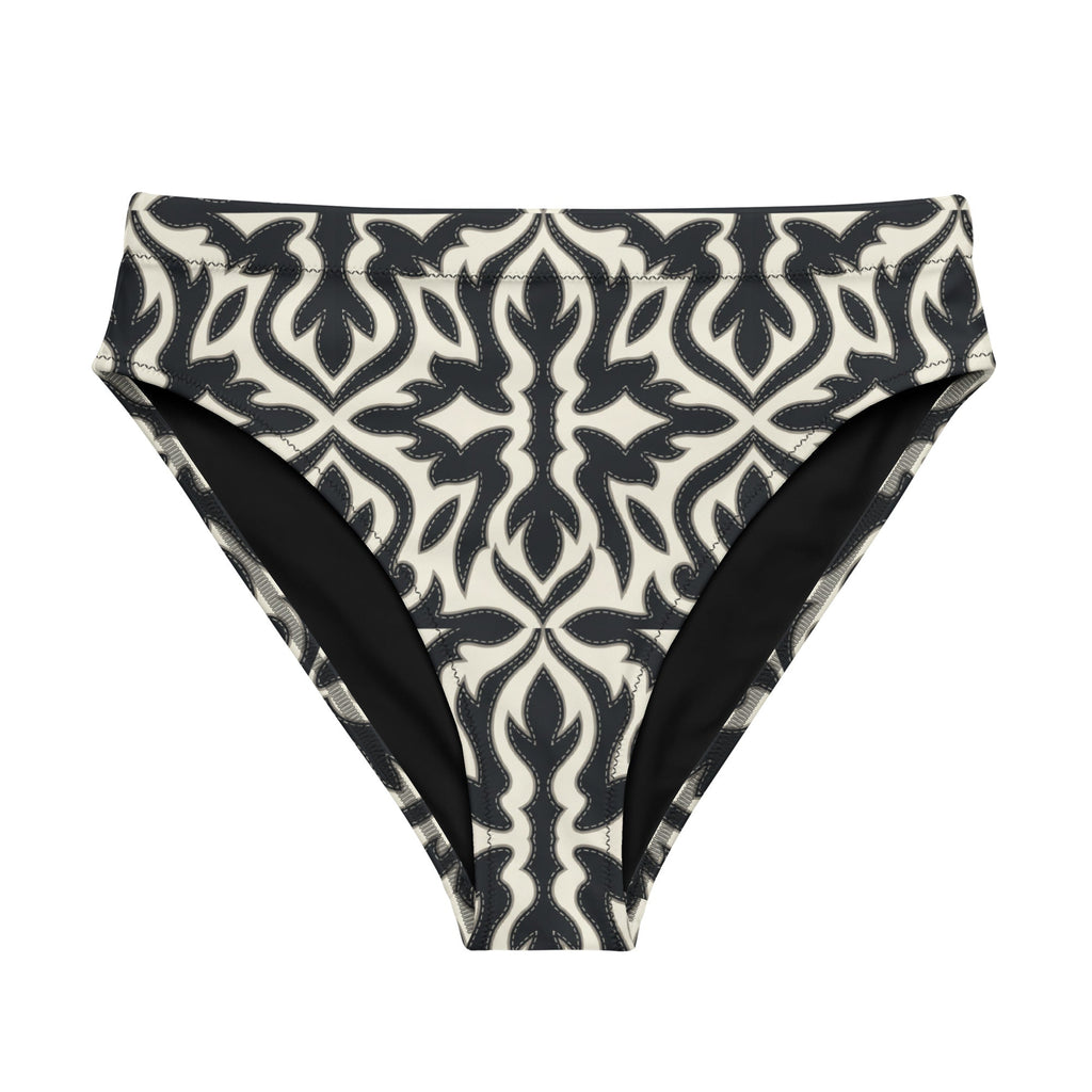 Maison Black high-waisted bikini bottom