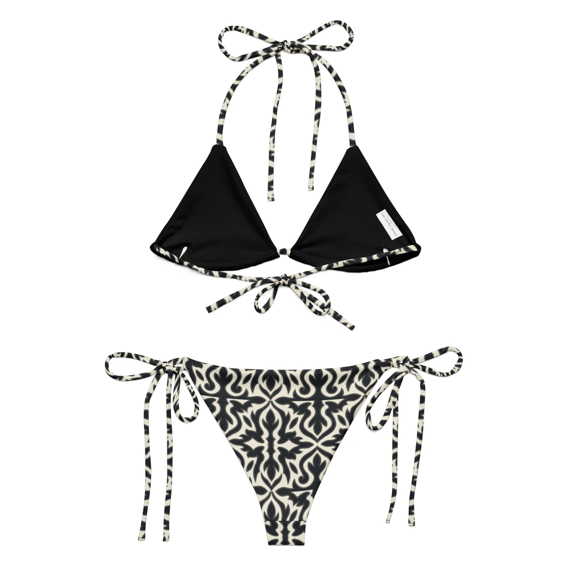 Maison Black string bikini