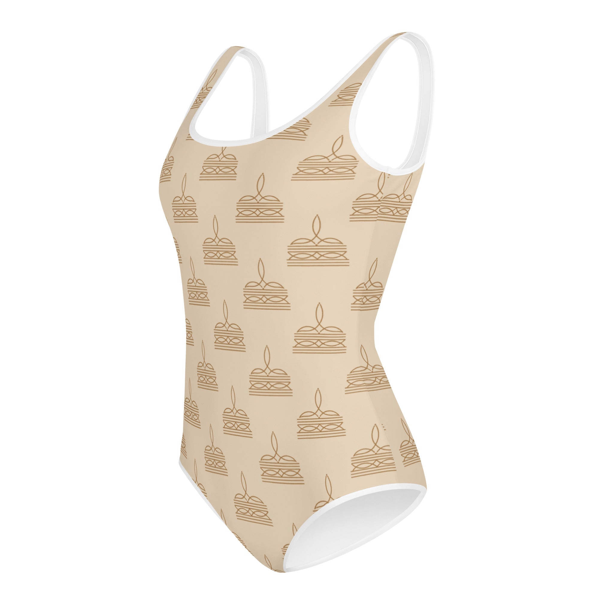 Cowboy Stitch Youth Swimsuit