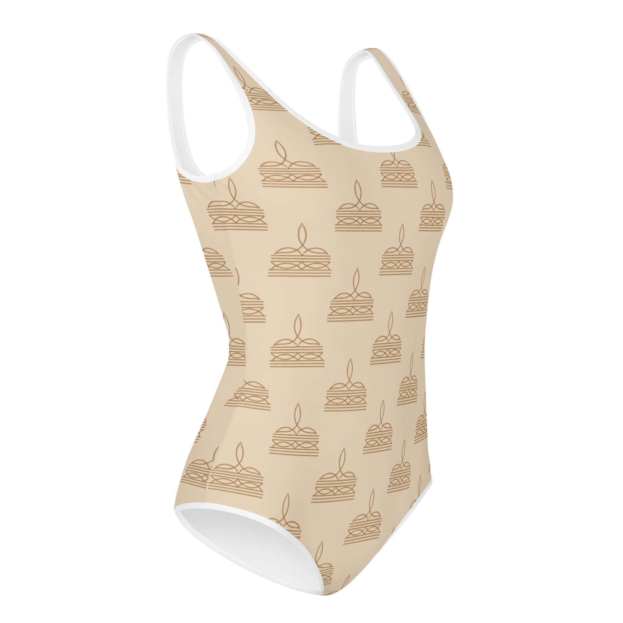 Cowboy Stitch Youth Swimsuit