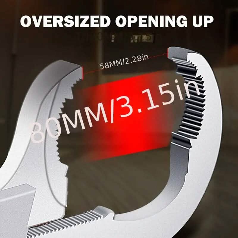Aluminum Alloy Adjustable Wrench by DailySale
