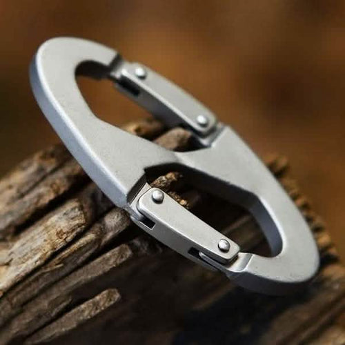 Aluminum Alloy Key Chain Ring Hook Holder Outdoor Calabash Keychain Camping by DailySale