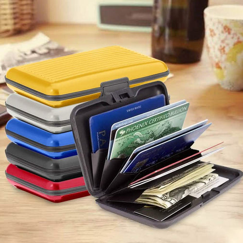Aluminum RFID Blocking Credit Card Wallet Case by DailySale