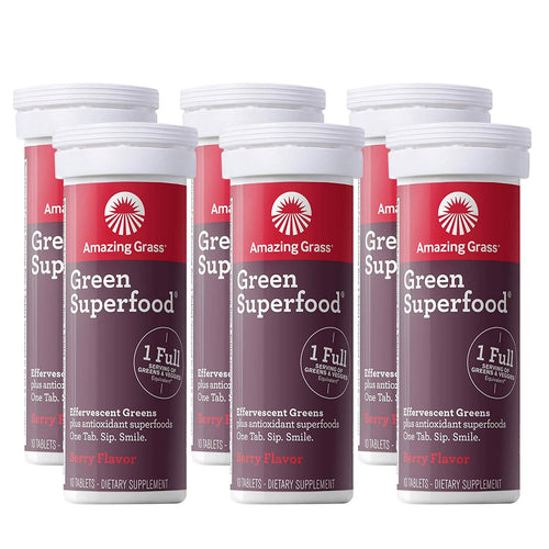 Amazing Grass Green Superfood Water Flavoring Tablet with Antioxidants and Alkalizing Greens by DailySale