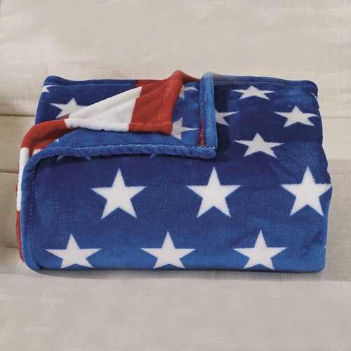 American Flag Ultra-Lush Oversized Throw Blanket by DailySale