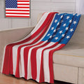 American Flag Ultra-Lush Oversized Throw Blanket by DailySale