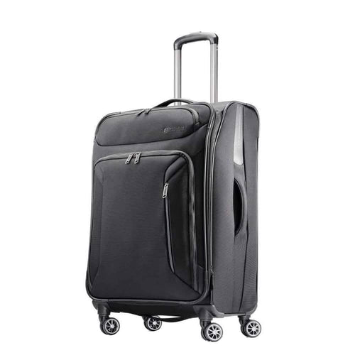 American Tourister 25" Zoom Spinner Expandable Suitcase Luggage by DailySale