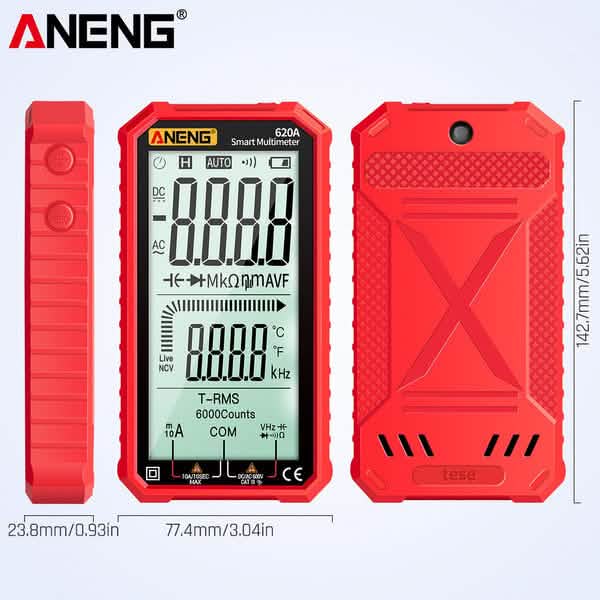 ANENG 4.7-Inch LCD Display 6000 Count AC/DC Digital Multimeter by DailySale