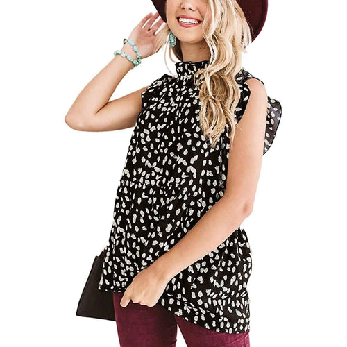 Angashion Women's Casual Floral Print Babydoll Blouse Tunic Tops by DailySale