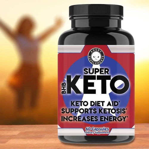 Angry Supplements Super Keto BHB Burn Fat, Increase Energy and Focus by DailySale
