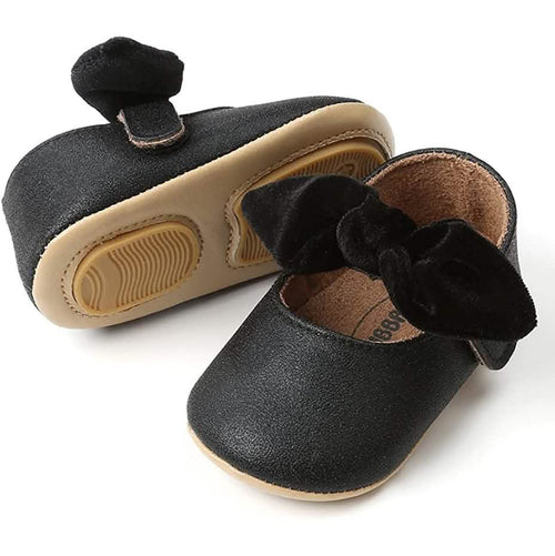 Antheron Baby Girls Mary Jane Flats with Bowknot by DailySale