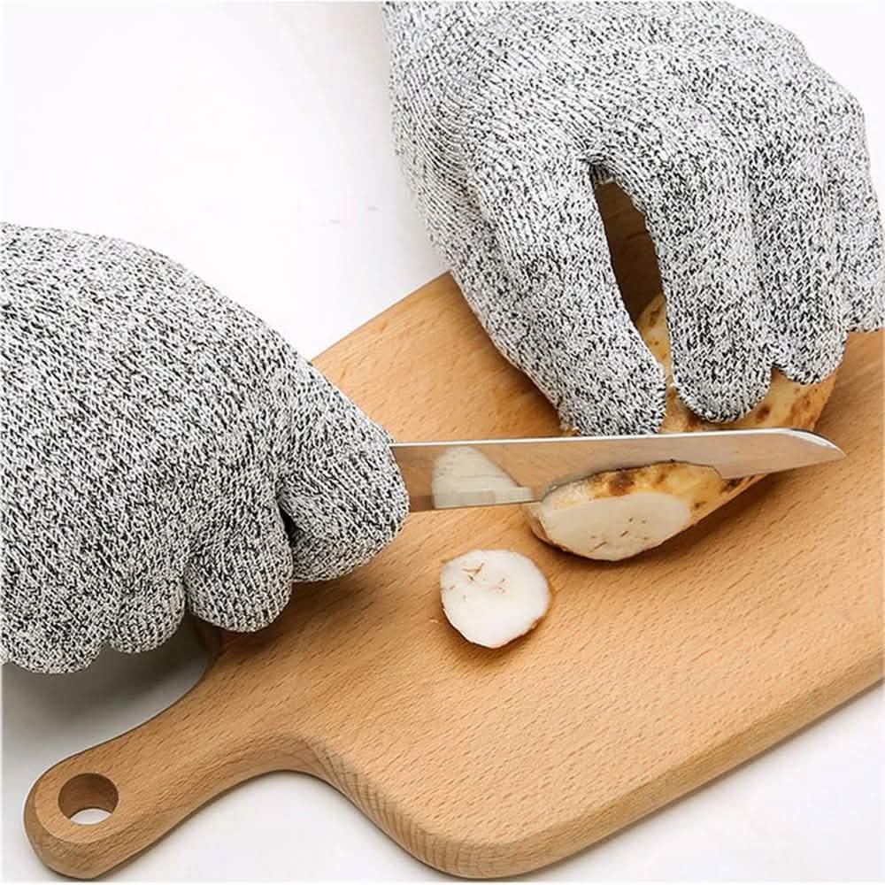 Anti-Cut Gloves 5 Grade Safety Cut Proof Stab Resistant Stainless Steel by DailySale
