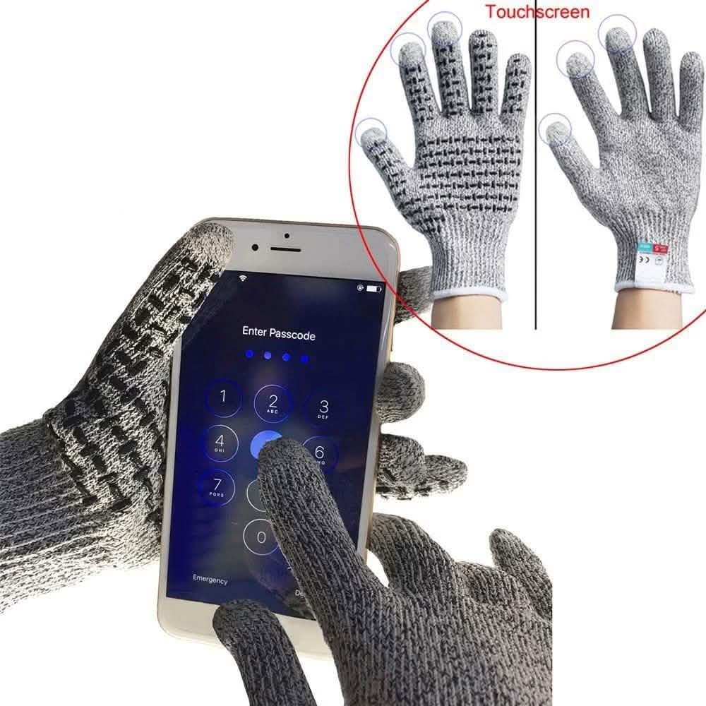 Anti-Cut Gloves 5 Grade Safety Cut Proof Stab Resistant Stainless Steel by DailySale