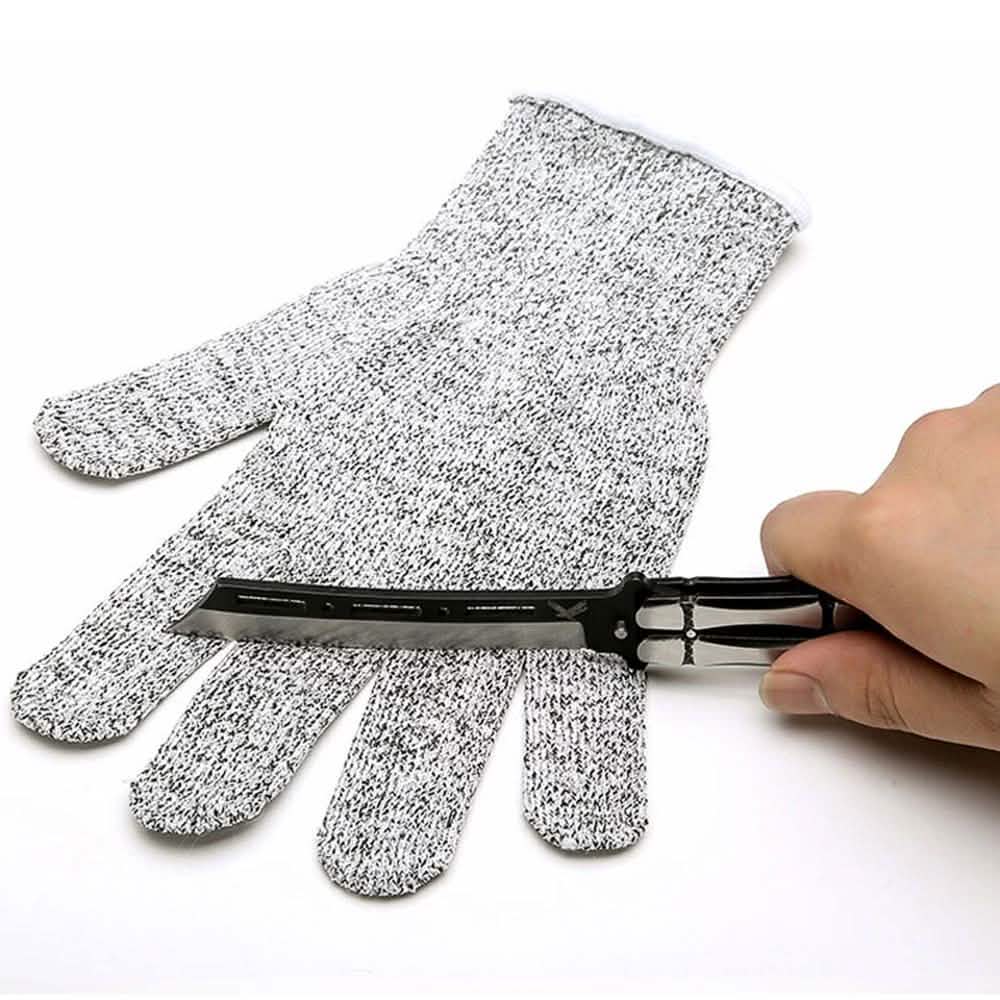 Anti-Cut Gloves 5 Grade Safety Cut Proof Stab Resistant Stainless Steel by DailySale