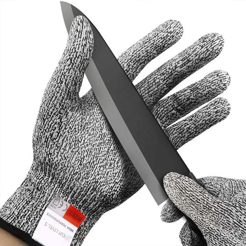 Anti-Cut Gloves 5 Grade Safety Cut Proof Stab Resistant Stainless Steel by DailySale