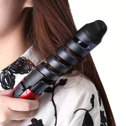 Anti Scald Spiral Curlers, Inner Button Wavy Curlers, Large Curls and Perm by DailySale
