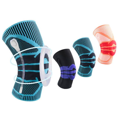 Anti Slip Springs Stabilizers Knee Compression Support Sleeve With Patella Gel Pad by DailySale