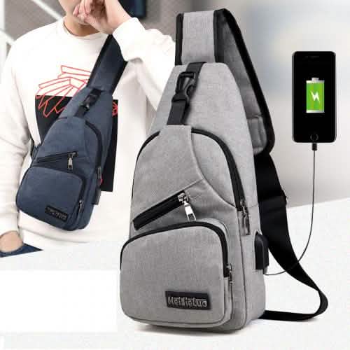 Anti-theft Sling Backpack With Charging Port by DailySale