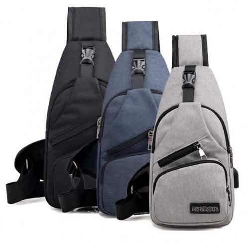 Anti-theft Sling Backpack With Charging Port by DailySale