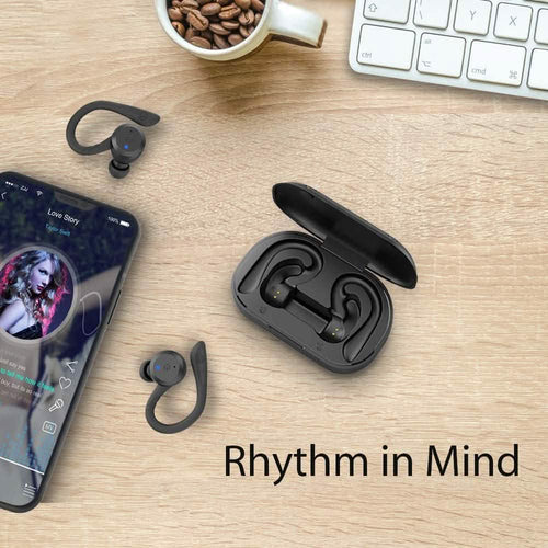 APEKX Bluetooth Headphones True Wireless Earbuds with Charging Case by DailySale