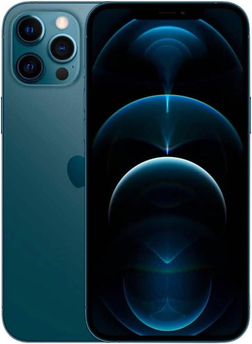 Apple iPhone 12 Pro, 256GB, Pacific Blue - Fully Unlocked (Refurbished) by DailySale