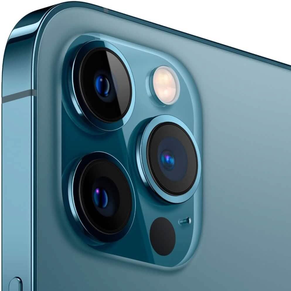 Apple iPhone 12 Pro, 256GB, Pacific Blue - Fully Unlocked (Refurbished) by DailySale