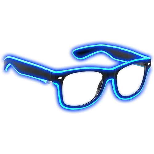 Aquat Light up EL Wire Neon Rave Glasses by DailySale