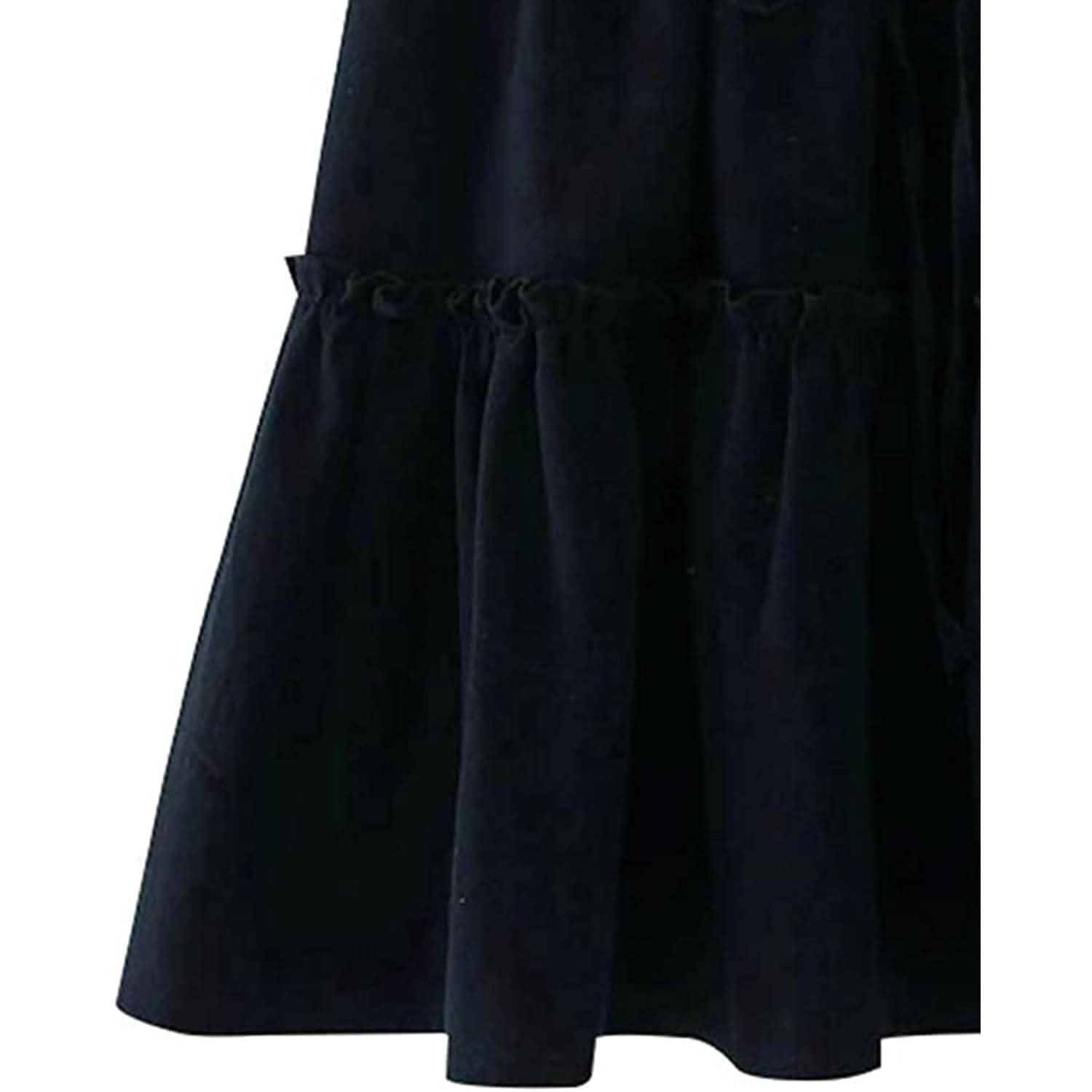 Arjungo Women's Ruffled Boho A Line Skater Mini Skirt by DailySale