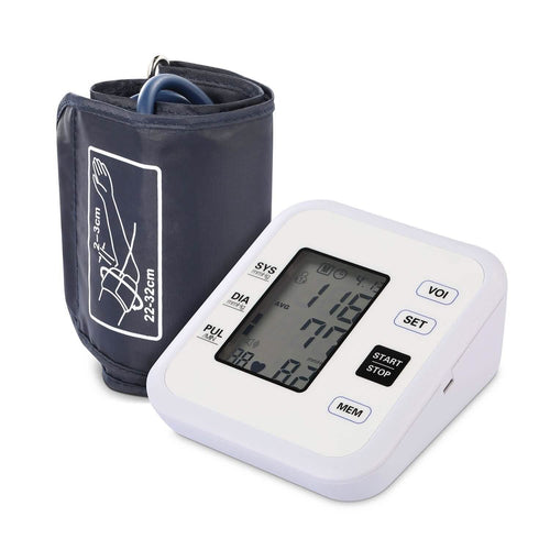 Arm Blood Pressure Monitor with Adjustable Cuff by DailySale