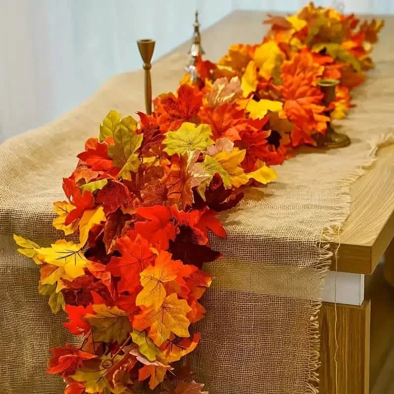 Artificial Maple Leaf Rattan by DailySale
