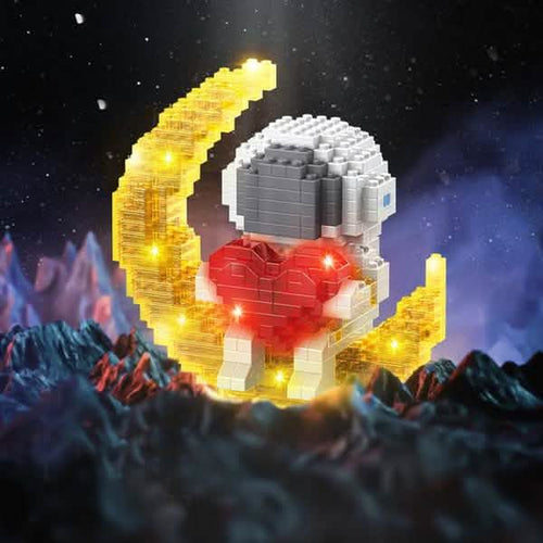 Astronaut Building Blocks LED Glowing Toys by DailySale